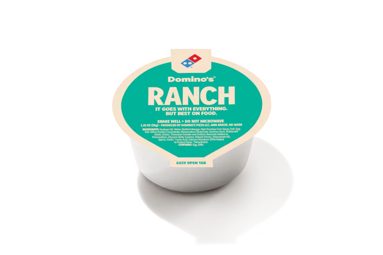 Ranch Dipping Cup