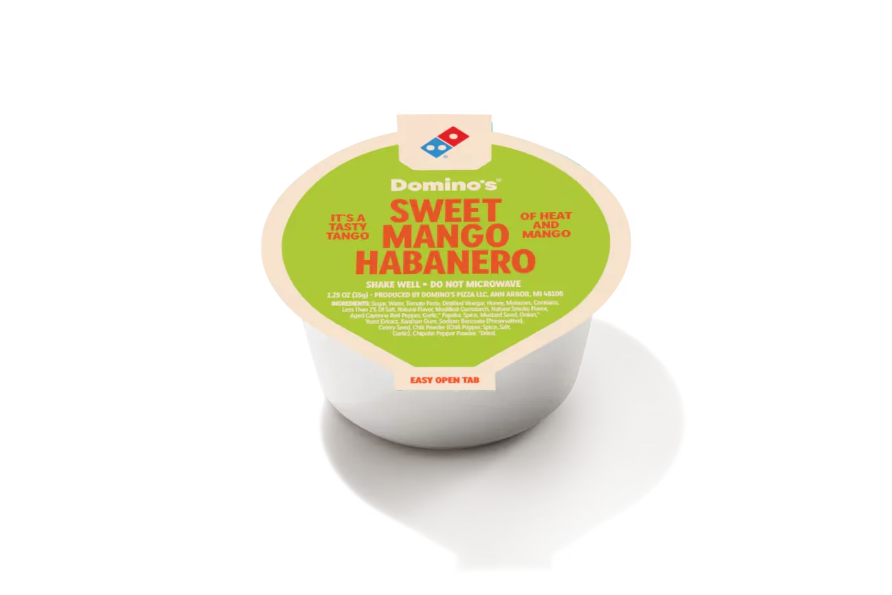 Sweet Mango Habanero Dipping Cup
